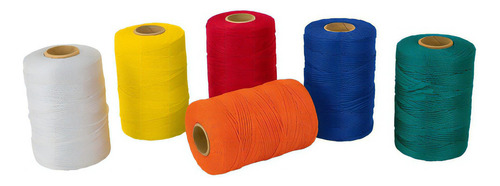 Carrete Con 165 M De Hilo For Albañil Naranja, Truper Color