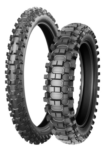 Llantas 80/100-21 + 120/100-18 Power Tire Todo Terreno Tt