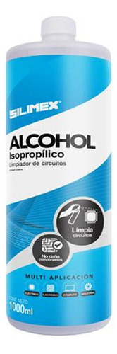 Alcohol Isopropilico 1l Silimex Isopro-1l