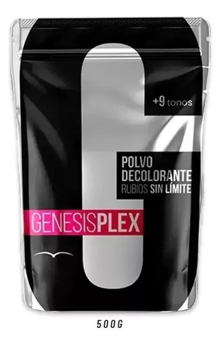 Kit  3un  Polvo Decolorante Genesis Plex Bekim X500g C/u