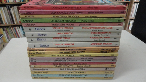 Sabrina Harlequin Julia Bianca Diversos Lote De 20 Livros