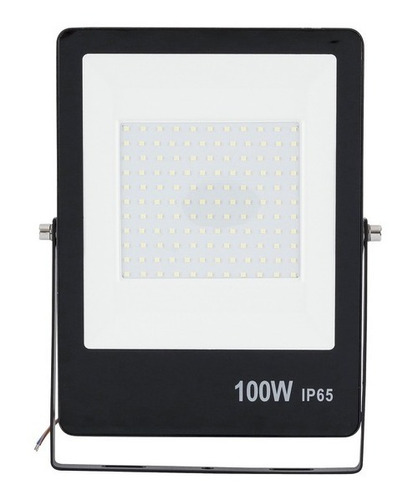 Refletor Led 100w Luz Branca Bivolt Ip65 Ultrafino Gaya