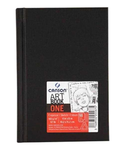 Bitácora Canson Artbook Esquisse 100g 98hj 14cmx21.6cm A5