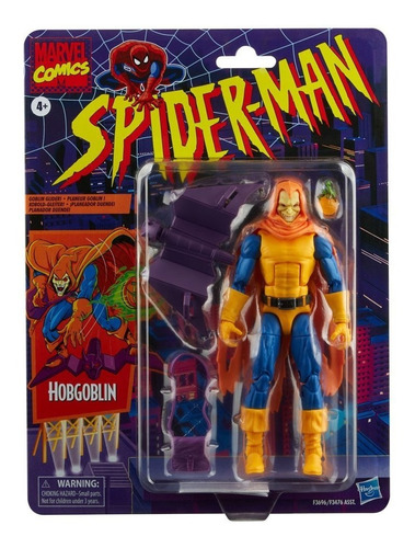 Figura Hobgoblin - Spiderman Marvel Retro Hasbro