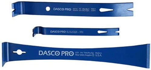 Dasco Pro 91 Juego De Llaves De Palanca, 3pzas.