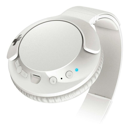 Fone De Ouvido Sem Fio Philips Bass+ Haste Dobrável Branco