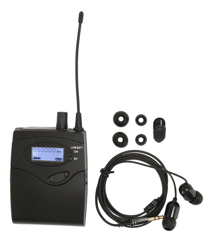 Receptor De Monitor De Auriculares Bodypack De 550 A 580 Mhz