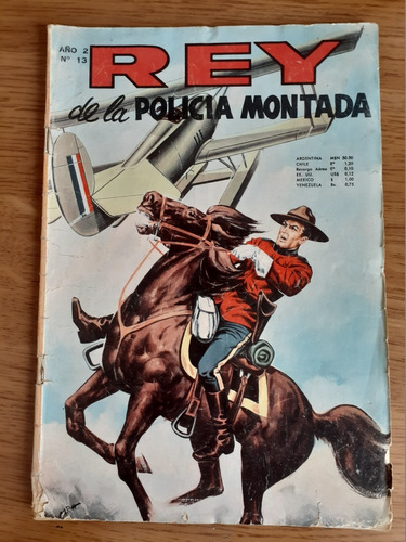 Cómic Rey De La Policía Montada Número 13