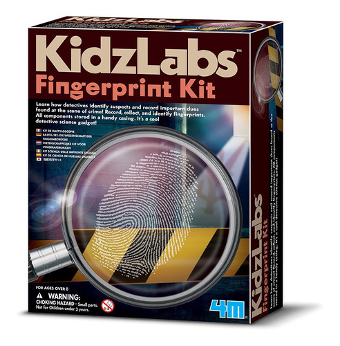 Kidzlabs Fingerprint Kit De Huellas Dactilares Ciencia 4m
