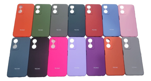 Estuche Forro Silicon Case Para Tecno Pop 6 Pro