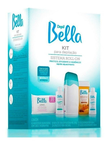 Kit Para Depilação Depil Bella Sistema Roll On