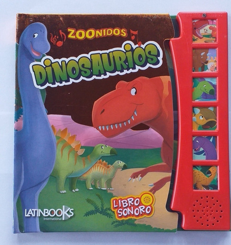 Zoonidos Dinosaurios Libro Con Sonido