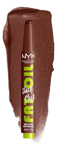 Nyx Professional Makeup Fat Oil Slick Click Gloss De Labios Acabado Brillante Color 12 / Trending Topic