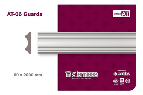 Guarda Espuma Extruida 60 Mm X 2 Metros Atenneas Telgopor Mm