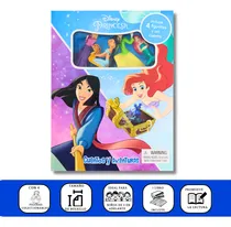 Comprar Libro Infantil Princesas Disney Con 4 Figuras Coleccionables