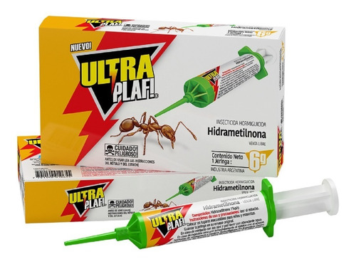 Gel Mata Hormigas Ultra Plaf X 6 G X 12 U (belgrano)