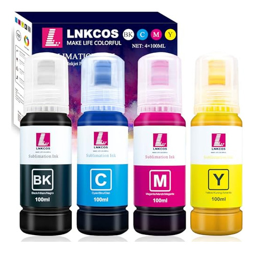 Tinta De Sublimación De 400 Ml Impresoras Epson Et2400...