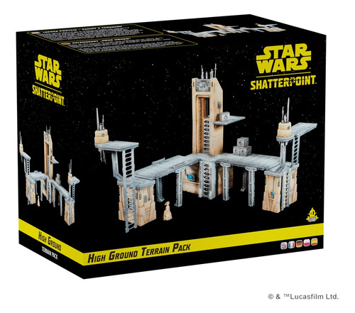 Starwars Shatterpoint  High Ground Terrain Pack Español