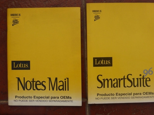Lotus Smart Suite 96 + Notes Mail - Impecable Estado (Usado)