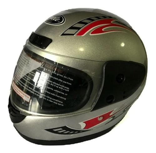 Casco Para Moto Modelo Cerrado Yele/ Tomasstore