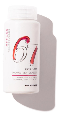 Elgon 67 Hair Lift Polvo Volumen Y Fijación Larga Duración 