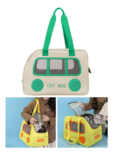 Bolsa De Portabebés De Gato Bag Pet Multiuse Mesh Mesh