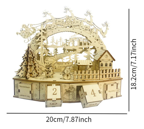 78 Piezas De Rompecabezas Navideños, Kits De Construcción