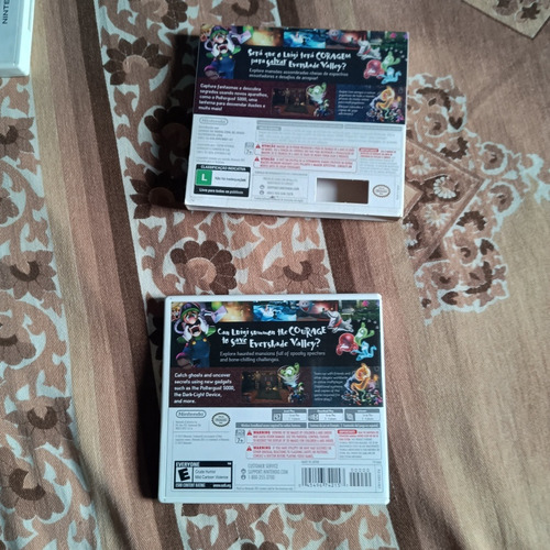 Luigi's Mansion Dark Moon Com Capa Em Português