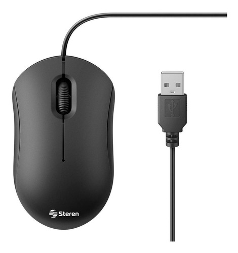 Mini Mouse Usb 1 000 Dpi Com-518 Color Negro