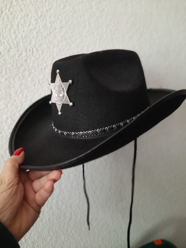 Sombrero De Cowboy Por Unidad O Mas En  Tela Agamuzada Nuevo