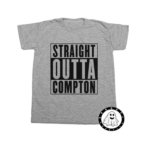 Remera Nwa Straigh Outta Compton Unisex Algodón Rap Hip-hop