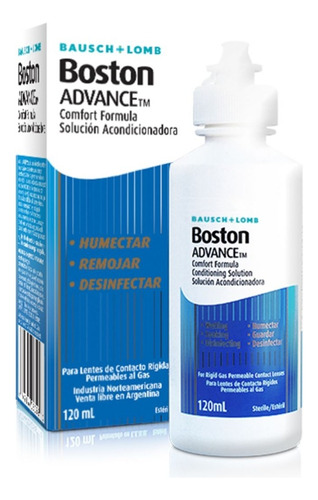 Boston Advance Solución Limpiadora Lente De Contacto 120ml