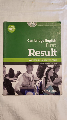 Cambridge English First Result Workbook Resource Pack