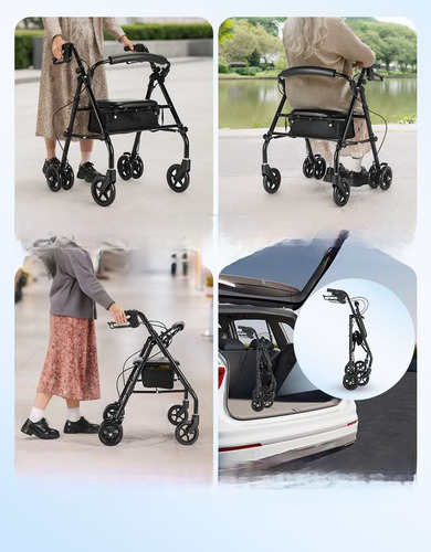 Andadera Ortopedica Aduito Asiento Silla Con Ruedas Yc9182