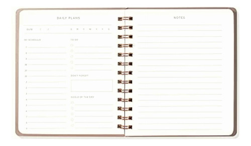 Fringe Studio Planificador Diario Sin Fecha, Cubierta De