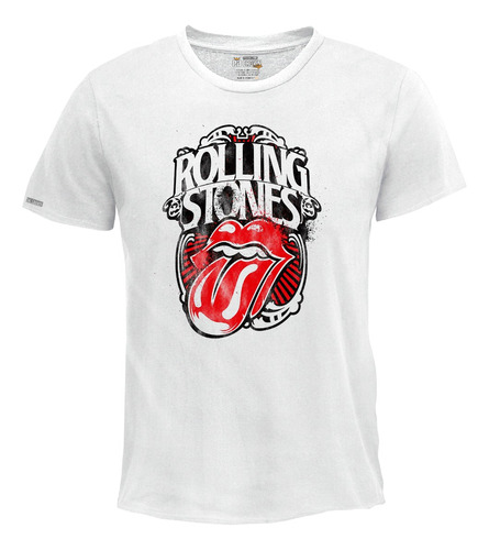 Camiseta Hombre Rolling Stones Rock Metal Irk2