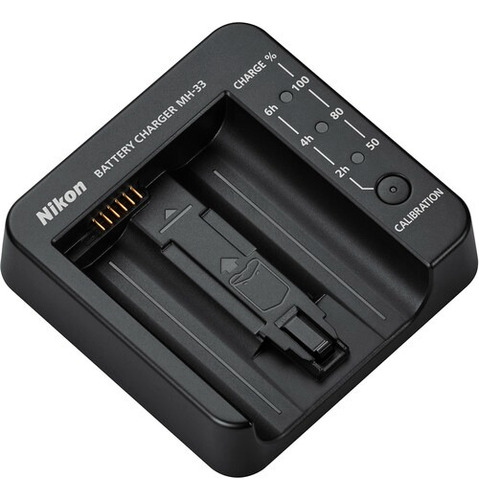 Cargador De Batería Nikon Mh-33 Negro