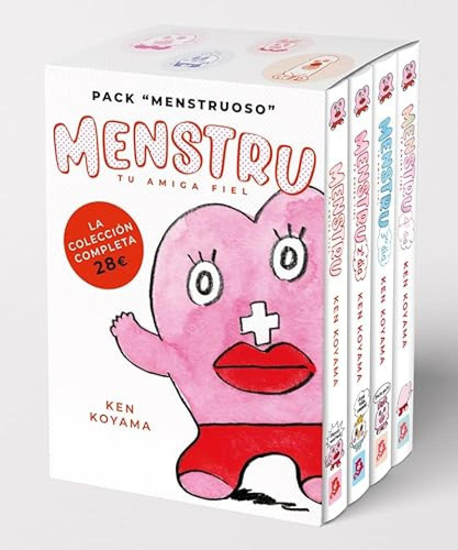 Pack Menstruoso Menstru Tu Amiga Fiel Vol 1-4 - Koyama Ken