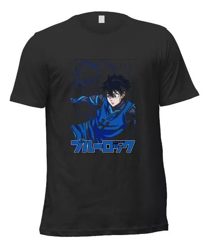 Remera Anime Blue Lock Yoichi Isagi N02 A2 Unisex