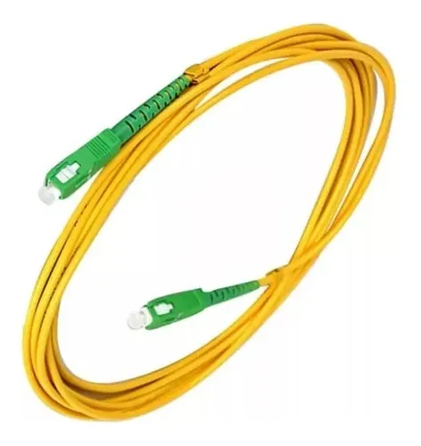 Cable Patchcord Internet Fibra Optica Router Antel 5 Metros