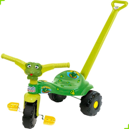 Triciclo Tico-tico Cururu Verde Magic Toys - 2550 Cor Verde-limão