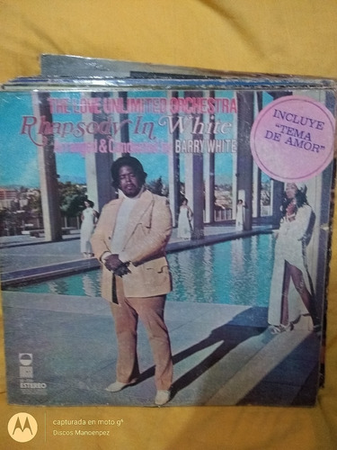 Vinilo Barry White Rhapsody In White Si3