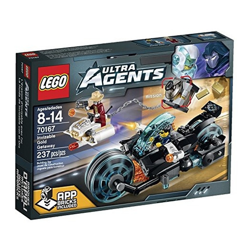 Lego Ultra Agentes Invizable Oro Escapada Juguete
