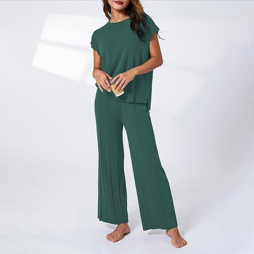 Para Generic Conjunto Casual De Punto De 2 Piezas