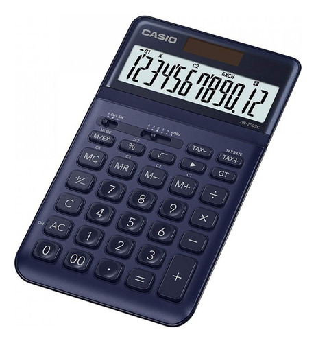 Imagen 1 de 2 de Calculadora De Escritorio Casio Jw 200 Sc Visor Inclinable