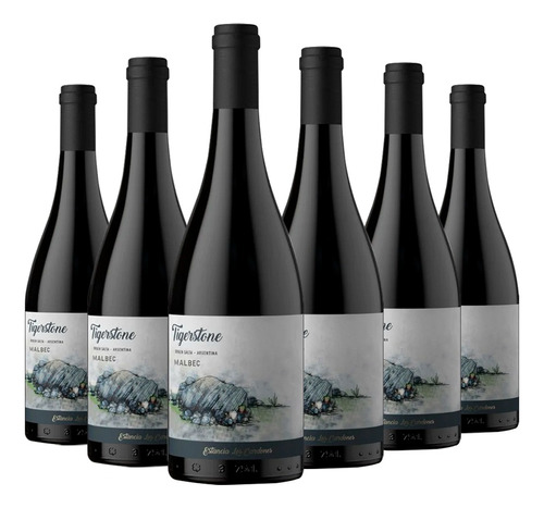 Vino Tigerstone Garnacha 6x750cc Caja X6 Est Los Cardones