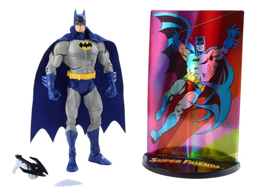 Imagen 2 de 5 de Dc Multiverse Mattel Superfriends Superamigos Batman