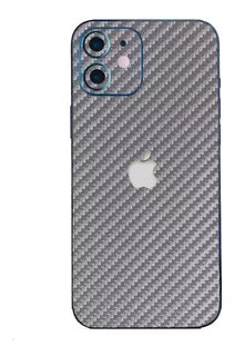 Skin Ploteo Fibra Carbono iPhone 4 5 6 7 8 X - 6 7 8 Plus
