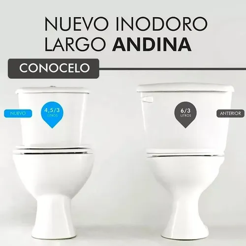 Inodoro largo andina ferrum new arrivals