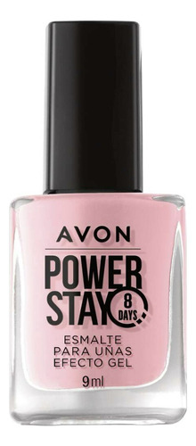 Esmalte Uñas Efecto Gel - Power Stay Avon Color Petal Fresh